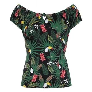 Collectif Mainline Lorena Tropicalia Top